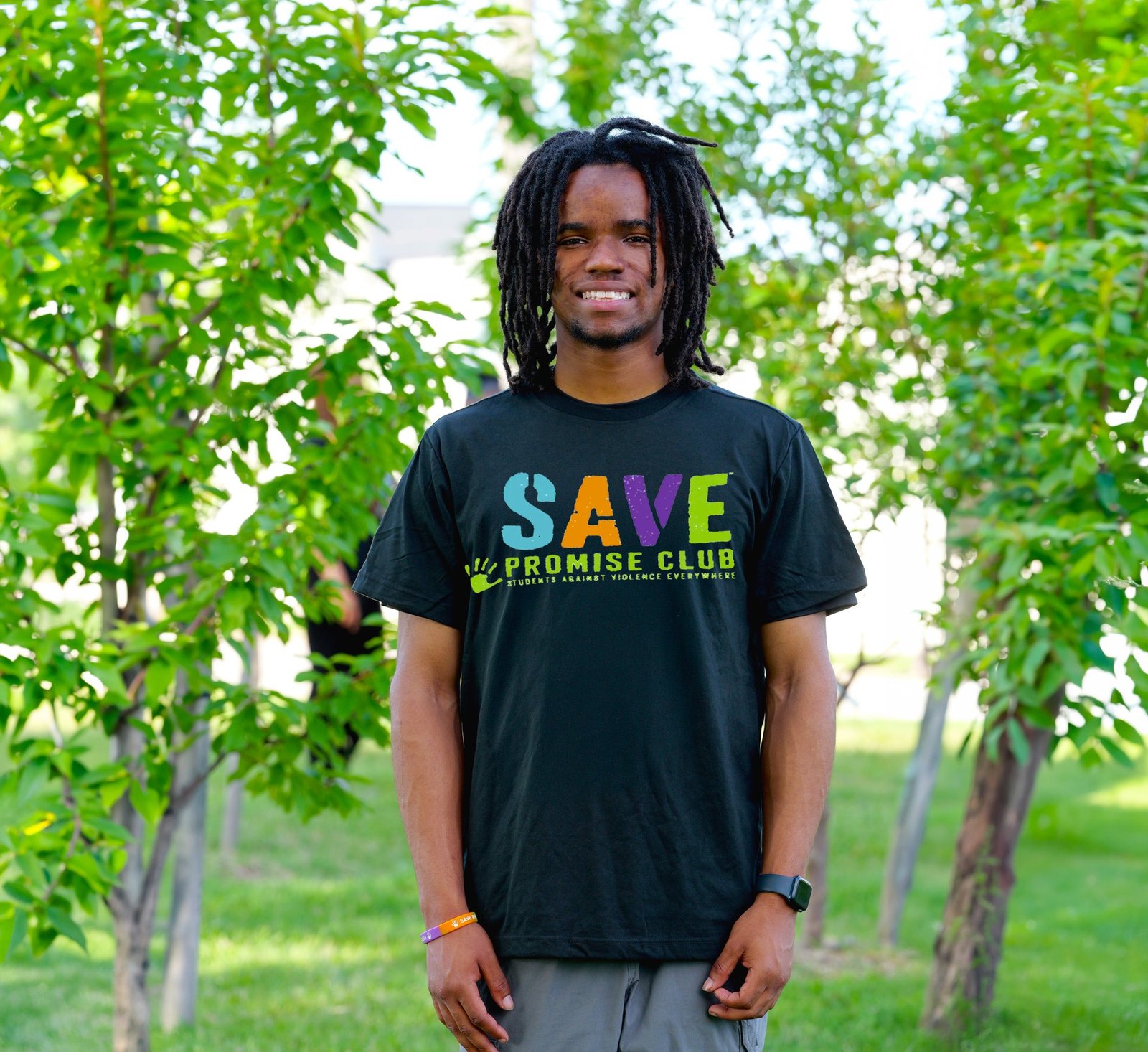Smiling SAVE Fort Wayne member